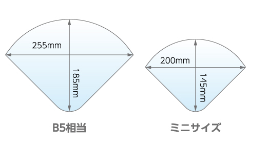 選べる2サイズ