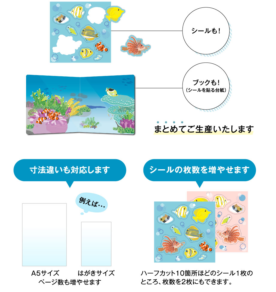 まとめてご生産いたします
